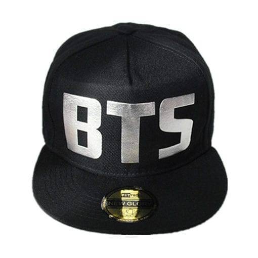 BTS Hip Hop Cap Caps Classic logo cb5feb1b7314637725a2e7: black