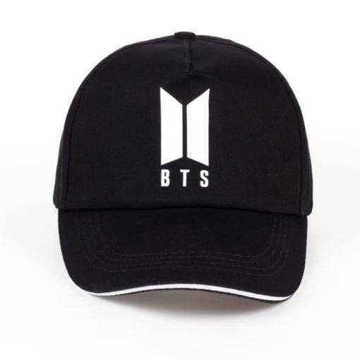 BTS Baseball Cap Caps New Logo cb5feb1b7314637725a2e7: black