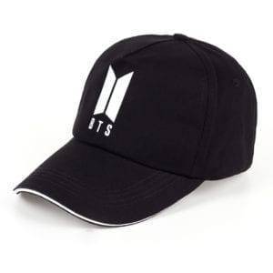 BTS Baseball Cap Caps New Logo cb5feb1b7314637725a2e7: black 