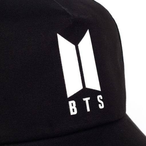 BTS Baseball Cap Caps New Logo cb5feb1b7314637725a2e7: black