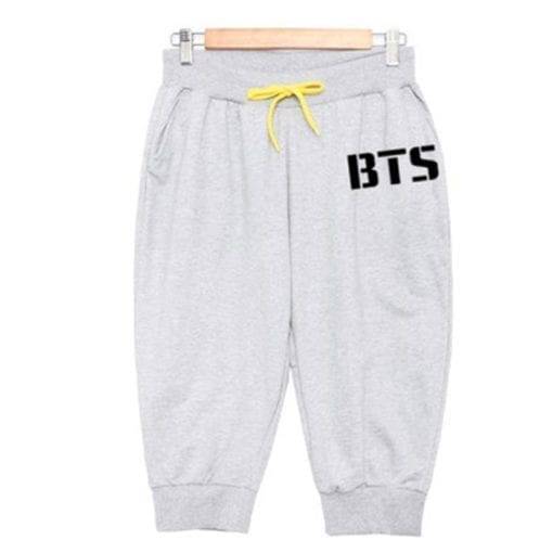 BTS Casual Pants Leggings cb5feb1b7314637725a2e7: gray|Blue