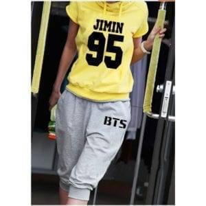 BTS Casual Pants Leggings cb5feb1b7314637725a2e7: gray|Blue 