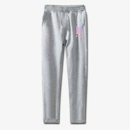 BTS Love Yourself Her Pants Leggings Love Yourself 'Her' cb5feb1b7314637725a2e7: black|gray|Navy Blue|white|Black / White|Gray / Black|Navy / White|Pink|Pink / Black|White / Black