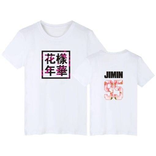 BTS Casual Members T-Shirt T-Shirts a1fa27779242b4902f7ae3: J-Hope|Jimin|Jin|Suga|V|Jung|Rap