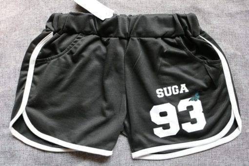 BTS Casual Shorts Classic logo Shorts cb5feb1b7314637725a2e7: J-Hope|Jin|Suga|V|BTS|JIMIN|JUNGKOOK|RAP MON