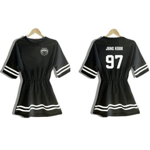 BTS Mini Dress Dresses cb5feb1b7314637725a2e7: J HOPE / Black|J HOPE / White|JIMIN / Black|JIMIN / White|JIN / Black|JIN / White|JUNG KOOK / Black|JUNG KOOK / White|RAP MONSTER / Black|RAP MONSTER / White|SUGA / Black|SUGA / White|V / Black|V / White