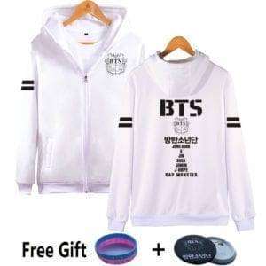 BTS Hip Hop Classic Hoodie BulletProof Vest Classic logo Hoddies & Jackets cb5feb1b7314637725a2e7: black|gray|white|Black / White|Gray / Black|Navy|Navy / White|Red|Red / White|White / Black 