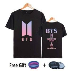 BTS Women/Men Concert Album Fans Support Bangtan Boys New Logo T-Shirts cb5feb1b7314637725a2e7: black|Black-6|gray|gray-8|Navy-7|white|white-5|Navy 