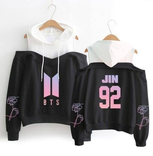 Exclusive BTS Long Sleeve Off-Shoulder Hoodies Bangtan Fashion Hoddies & Jackets cb5feb1b7314637725a2e7: black|gray|gray-29|pink-10|black|black|black|black|black|black|gray|gray|gray|gray|gray|Pink|pink|pink|pink|pink|pink