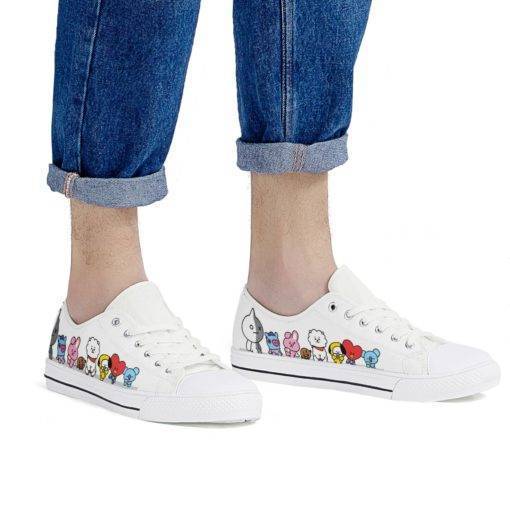 BT21 Canvas Low Top Casual Shoes BT21 Sneakers & Shoes cb5feb1b7314637725a2e7: Size 36|Size 37|Size 38|Size 39|Size 40|Size 41|Size 42