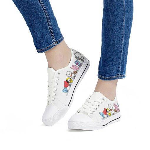 BT21 Canvas Low Top Casual Shoes BT21 Sneakers & Shoes cb5feb1b7314637725a2e7: Size 36|Size 37|Size 38|Size 39|Size 40|Size 41|Size 42