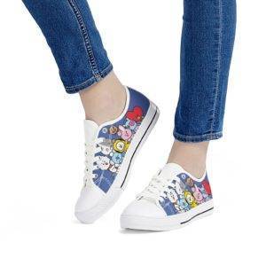 BT21 Canvas Low Top Casual Shoes BT21 Sneakers & Shoes cb5feb1b7314637725a2e7: Size 36|Size 37|Size 38|Size 39|Size 40|Size 41|Size 42 