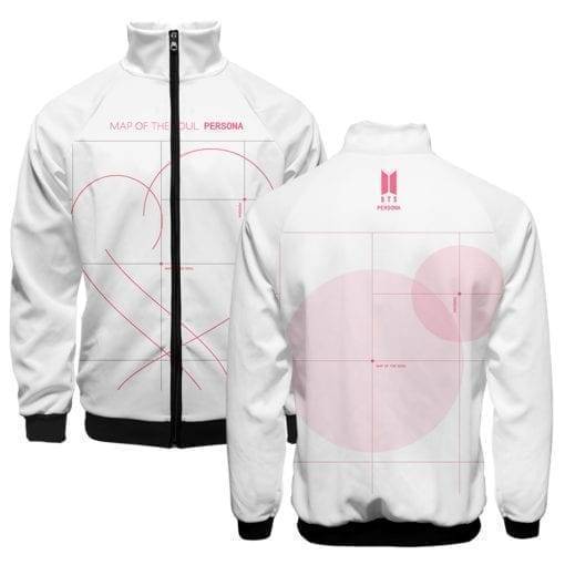 Map Of The Soul Persona 3D Jacket Hoddies & Jackets Sweatshirts cb5feb1b7314637725a2e7: black|white|Pink|Red