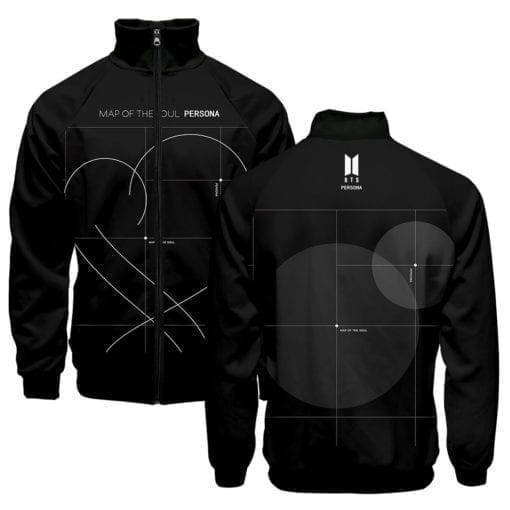 Map Of The Soul Persona 3D Jacket Hoddies & Jackets Sweatshirts cb5feb1b7314637725a2e7: black|white|Pink|Red