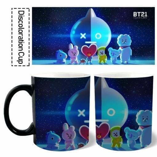 BT21 Magic Coffee Mug Accessories BT21 Sippers & Bottles Type: BTS