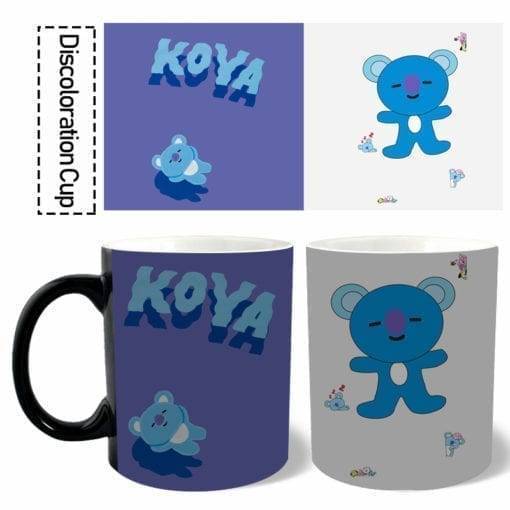 BT21 Magic Coffee Mug Accessories BT21 Sippers & Bottles Type: Koya