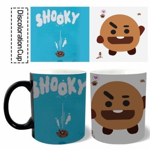 BT21 Magic Coffee Mug Accessories BT21 Sippers & Bottles Type: Shooky