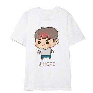 BT21 Bantan Boys BTS Cartoon Figures T-Shirts BT21 T-Shirts cb5feb1b7314637725a2e7: JHOPE black|jhope white|JIMIN black|jimin white|JIN black|jin white|JUNGKOOK black|jungkook white|RM black|RM white|SUGA black|suga white|V black|V white 