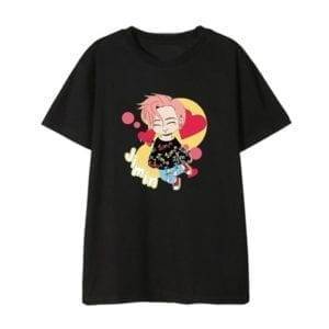 BT21 Bantan Boys BTS Cartoon Figures T-Shirts BT21 T-Shirts cb5feb1b7314637725a2e7: JHOPE black|jhope white|JIMIN black|jimin white|JIN black|jin white|JUNGKOOK black|jungkook white|RM black|RM white|SUGA black|suga white|V black|V white 