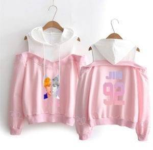 Exclusive BTS Long Sleeve Off-Shoulder Hoodies Bangtan Fashion Hoddies & Jackets cb5feb1b7314637725a2e7: black|gray|gray-29|pink-10|black|black|black|black|black|black|gray|gray|gray|gray|gray|Pink|pink|pink|pink|pink|pink 