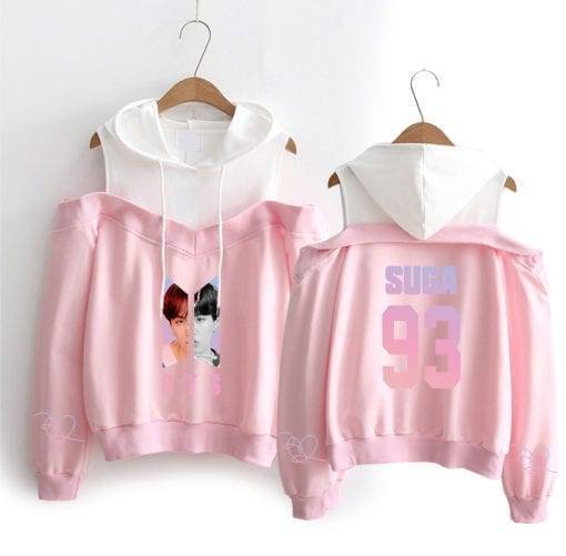 Exclusive BTS Long Sleeve Off-Shoulder Hoodies Bangtan Fashion Hoddies & Jackets cb5feb1b7314637725a2e7: black|gray|gray-29|pink-10|black|black|black|black|black|black|gray|gray|gray|gray|gray|Pink|pink|pink|pink|pink|pink