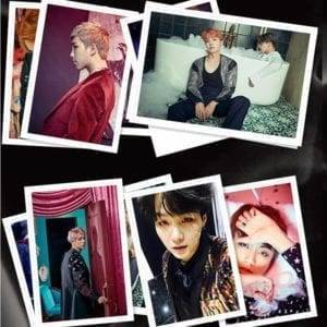 Youpop KPOP BTS Bangtan Boys V Suga Album WINGS LOMO Cards Self Made Paper Photo Card With Box HD Photocard PhotoCard cb5feb1b7314637725a2e7: WINGS 04 