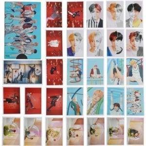 30 Pcs/set KPOP BTS Bangtan Boys LOVE YOURSELF Answer Album Transparent Photo Card PVC Cards Self Made LOMO Card Photocard PhotoCard cb5feb1b7314637725a2e7: As show 