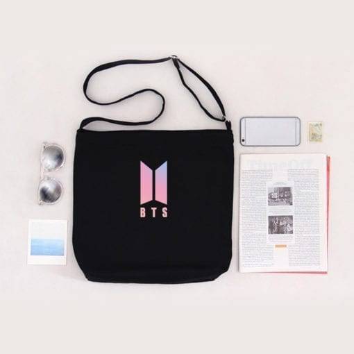 BTS Unisex Handbag Handbags & Wallets Love Yourself 'Her' New Logo cb5feb1b7314637725a2e7: black|black-8|green-9|khaki-6