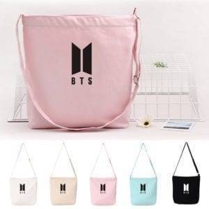 BTS Unisex Handbag Handbags & Wallets Love Yourself 'Her' New Logo cb5feb1b7314637725a2e7: black|black-8|green-9|khaki-6 