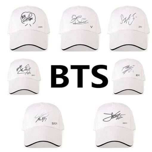 BTS Members Signature Caps (3 colours) Caps cb5feb1b7314637725a2e7: J-Hope|J-HOPE-15|J-HOPE-8|JIMIN-16|JIMIN-9|Jin|JIN-10|JIN-17|JUNGKOOK-11|JUNGKOOK-18|Random|RM|RM-12|RM-19|Suga|SUGA-13|SUGA-20