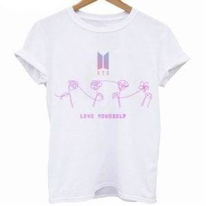 Bts Album Love Yourself T-Shirt Love Yourself 'Her' Love Yourself 'Tear' New Logo T-Shirts cb5feb1b7314637725a2e7: 1|2|3|4|5|6 