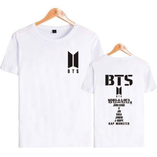 BTS Women/Men Concert Album Fans Support Bangtan Boys New Logo T-Shirts cb5feb1b7314637725a2e7: black|Black-6|gray|gray-8|Navy-7|white|white-5|Navy