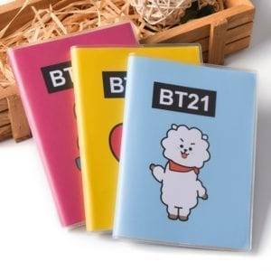 BT21 Cute Little Student Diary Accessories BT21 Notebook Stationery cb5feb1b7314637725a2e7: CHIMMY|COOKY|KOYA|MANG|Random|RJ|SHOOKY|TATA|VAN 