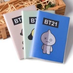 BT21 Cute Little Student Diary Accessories BT21 Notebook Stationery cb5feb1b7314637725a2e7: CHIMMY|COOKY|KOYA|MANG|Random|RJ|SHOOKY|TATA|VAN 