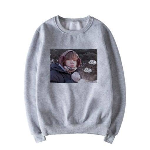 BTS Bangtan Boys Meme Sweatshirt Sweatshirts cb5feb1b7314637725a2e7: gray|Random color|white