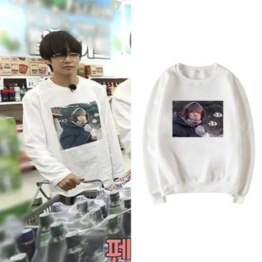 BTS Bangtan Boys Meme Sweatshirt Sweatshirts cb5feb1b7314637725a2e7: gray|Random color|white