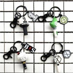 BT21 3D Army Bomb Light Stick Keychain Accessories BT21 Key Chain cb5feb1b7314637725a2e7: EXO|GOT7|WANNA ONE|BTS 