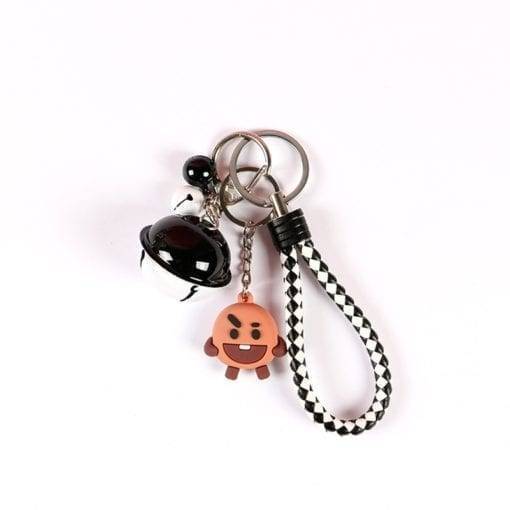 BT21 Cute Doll Bell Keychains Accessories BT21 Key Chain cb5feb1b7314637725a2e7: J-Hope|Jin|RM|Suga|V|JIMIN|Jung Kook