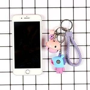 BT21 Cute Doll Bell Keychains Accessories BT21 Key Chain cb5feb1b7314637725a2e7: J-Hope|Jin|RM|Suga|V|JIMIN|Jung Kook 