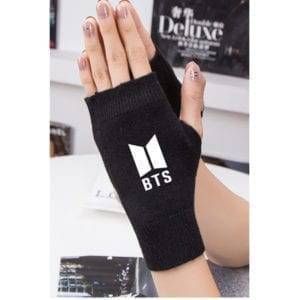 BTS Logo Printed Kashmir Knitted Warm Half-finger Gloves Accessories BulletProof Vest Gloves New Logo cb5feb1b7314637725a2e7: BTS1 black|BTS1 brown|BTS1 gray|BTS1 red|BTS2 black|BTS2 brown|BTS2 gray|BTS2 red|BTS3 black|BTS3 brown|BTS3 gray|BTS3 red|BTS4 black|BTS4 brown|BTS4 gray|BTS4 red 