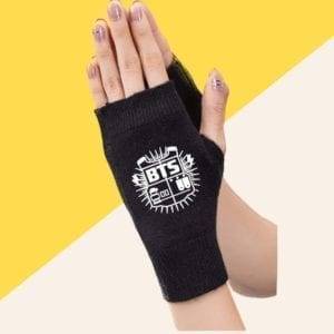 BTS Logo Printed Kashmir Knitted Warm Half-finger Gloves Accessories BulletProof Vest Gloves New Logo cb5feb1b7314637725a2e7: BTS1 black|BTS1 brown|BTS1 gray|BTS1 red|BTS2 black|BTS2 brown|BTS2 gray|BTS2 red|BTS3 black|BTS3 brown|BTS3 gray|BTS3 red|BTS4 black|BTS4 brown|BTS4 gray|BTS4 red 