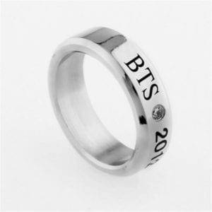 BTS Stainless Steel Finger Ring Accessories Activewear Ring a4a426b9b388f11a2667f5: BTS|JHOPE|JIMIN|JIN|JUNGKOOK|RM|SUGA|V 