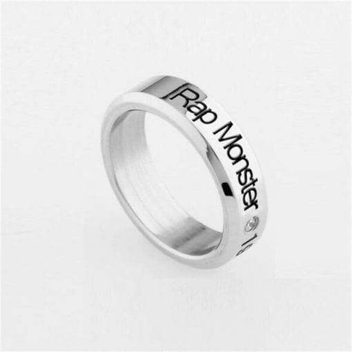 BTS Stainless Steel Finger Ring Accessories Activewear Ring a4a426b9b388f11a2667f5: BTS|JHOPE|JIMIN|JIN|JUNGKOOK|RM|SUGA|V