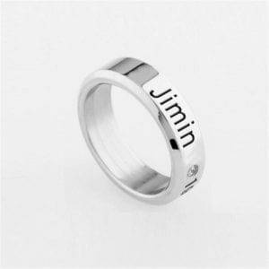 BTS Stainless Steel Finger Ring Accessories Activewear Ring a4a426b9b388f11a2667f5: BTS|JHOPE|JIMIN|JIN|JUNGKOOK|RM|SUGA|V 