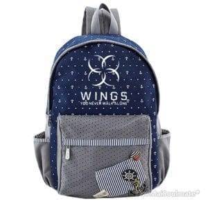 BTS Canvas School Bags Backpack cb5feb1b7314637725a2e7: Dark Blue 1|Dark Blue 10|Dark Blue 2|Dark Blue 3|Dark Blue 4|Dark Blue 5|Dark Blue 6|Dark Blue 7|Dark Blue 8|Dark Blue 9|Dark Pink 1|Dark Pink 10|Dark Pink 2|Dark Pink 3|Dark Pink 4|Dark Pink 5|Dark Pink 6|Dark Pink 7|Dark Pink 8|Dark Pink 9|Gray 1|Gray 10|Gray 2|Gray 3|Gray 4|Gray 5|Gray 6|Gray 7|Gray 8|Gray 9 