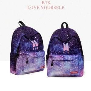 BTS Love Yourself School Backpack Backpack cb5feb1b7314637725a2e7: as picture|as picture-2|as picture-3|as picture-4 