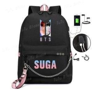 BTS Backpack For Teenage Fans Backpack BulletProof Vest Classic logo New Logo cb5feb1b7314637725a2e7: Black-1|black-10|Black-11|Black-12|black-13|Black-14|Black-15|black-16|Black-2|Black-3|black-4|Black-5|Black-6|Black-7|black-8|Black-9 