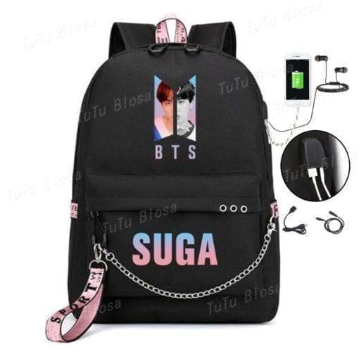 BTS Backpack For Teenage Fans Backpack BulletProof Vest Classic logo New Logo cb5feb1b7314637725a2e7: Black-1|black-10|Black-11|Black-12|black-13|Black-14|Black-15|black-16|Black-2|Black-3|black-4|Black-5|Black-6|Black-7|black-8|Black-9