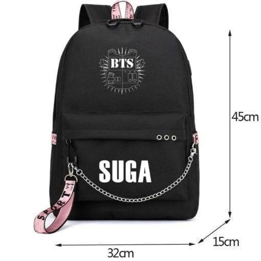 BTS Backpack For Teenage Fans Backpack BulletProof Vest Classic logo New Logo cb5feb1b7314637725a2e7: Black-1|black-10|Black-11|Black-12|black-13|Black-14|Black-15|black-16|Black-2|Black-3|black-4|Black-5|Black-6|Black-7|black-8|Black-9