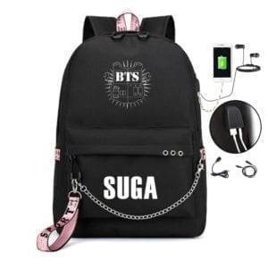 BTS Backpack For Teenage Fans Backpack BulletProof Vest Classic logo New Logo cb5feb1b7314637725a2e7: Black-1|black-10|Black-11|Black-12|black-13|Black-14|Black-15|black-16|Black-2|Black-3|black-4|Black-5|Black-6|Black-7|black-8|Black-9 